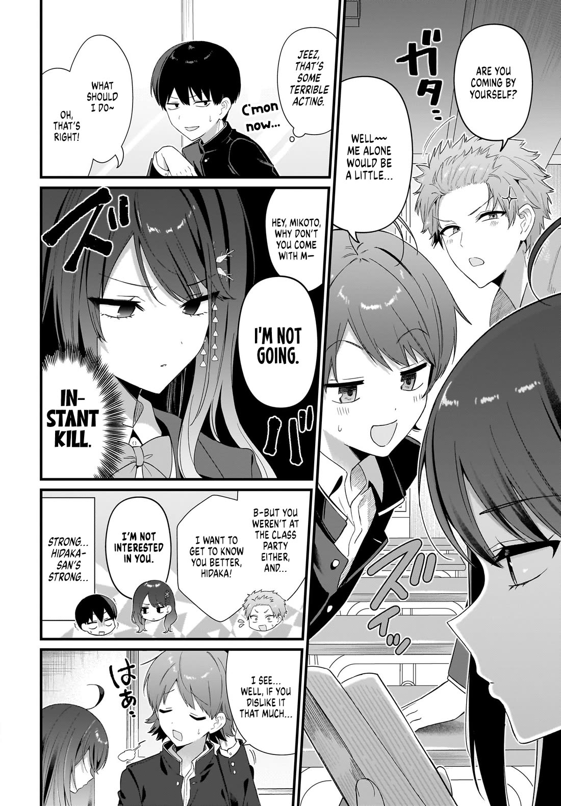 The Protagonist's Childhood Friend Is Coming on Strong to Me, a Mob Chapter 4 page 9 - Chapter 4