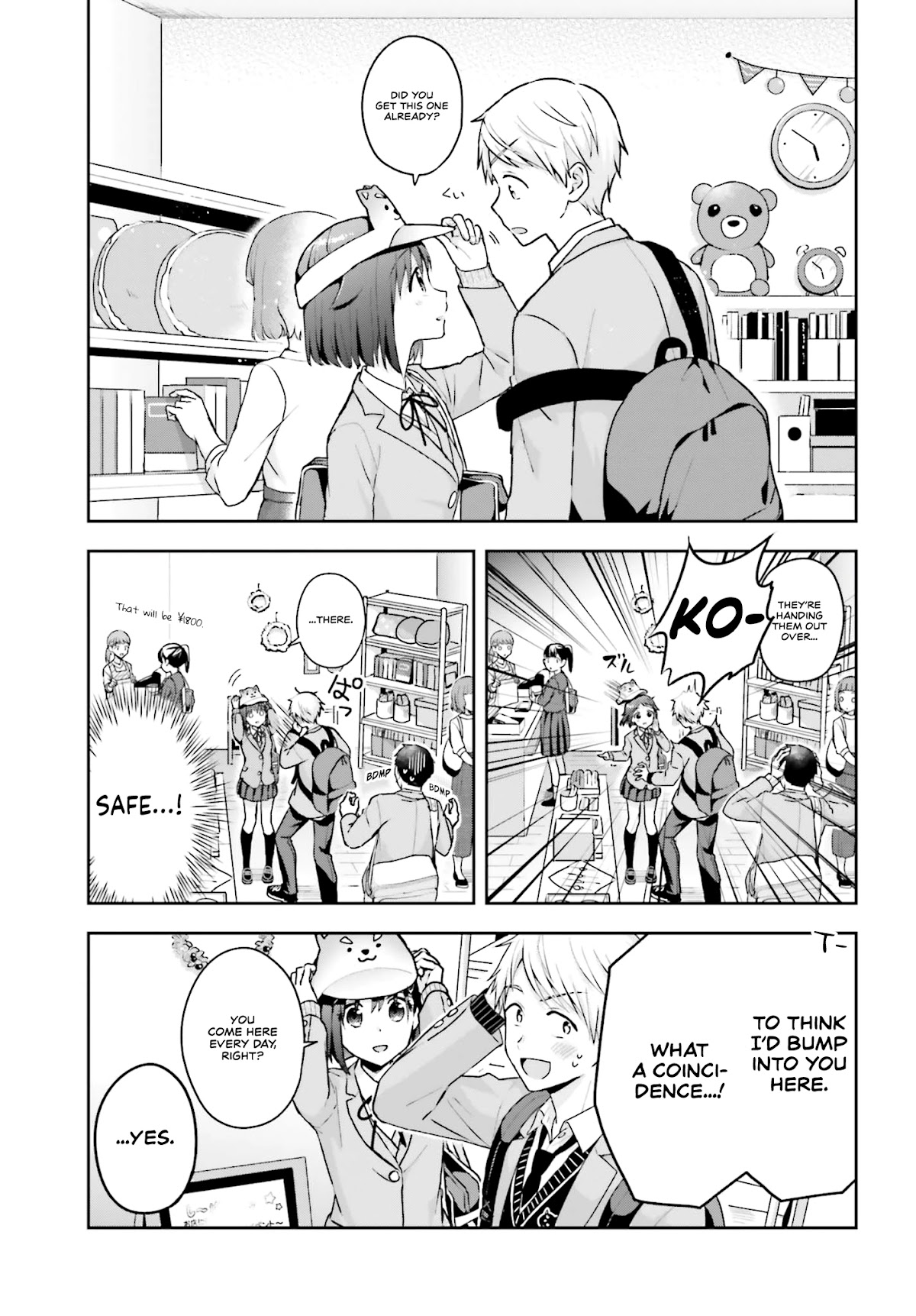 The quiet Komori-san and the loud Oobayashi-kun Chapter 10 page 4 - Chapter 10