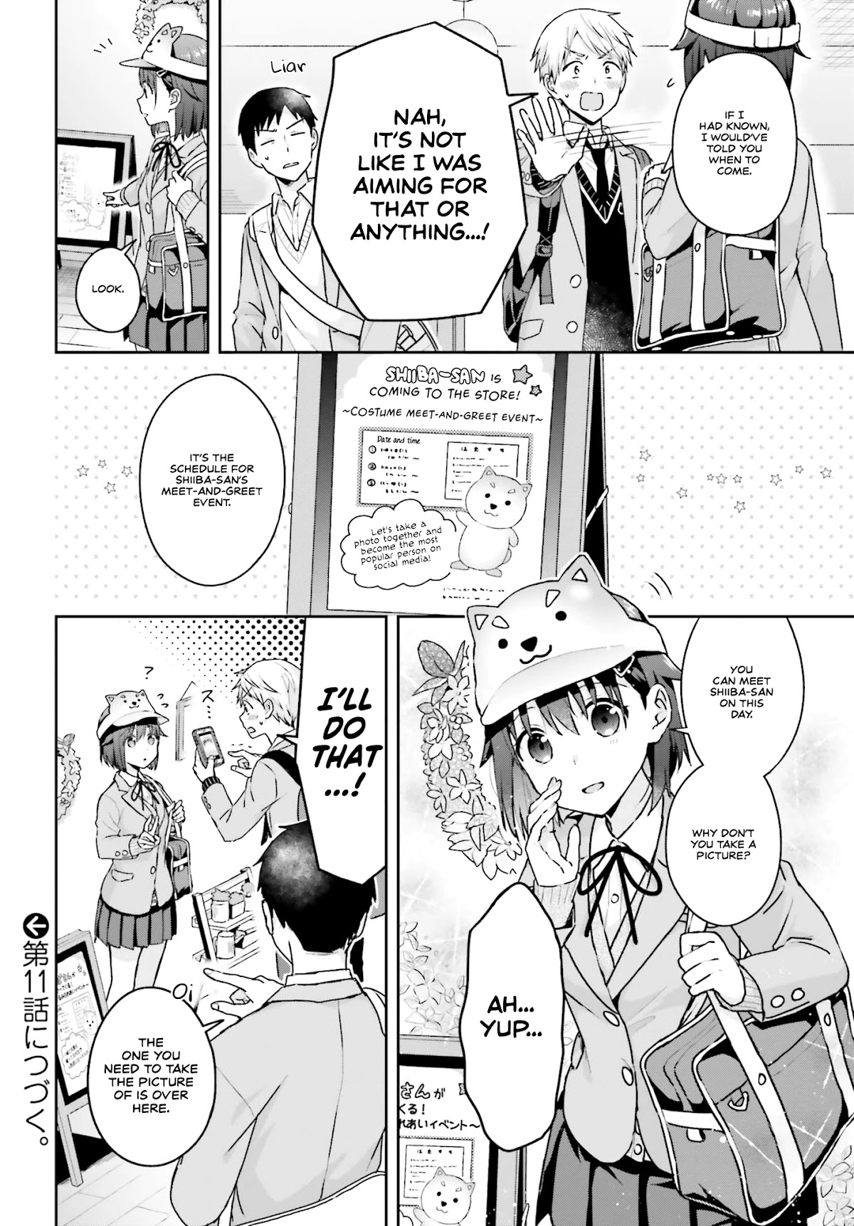 The quiet Komori-san and the loud Oobayashi-kun Chapter 10 page 5 - Chapter 10