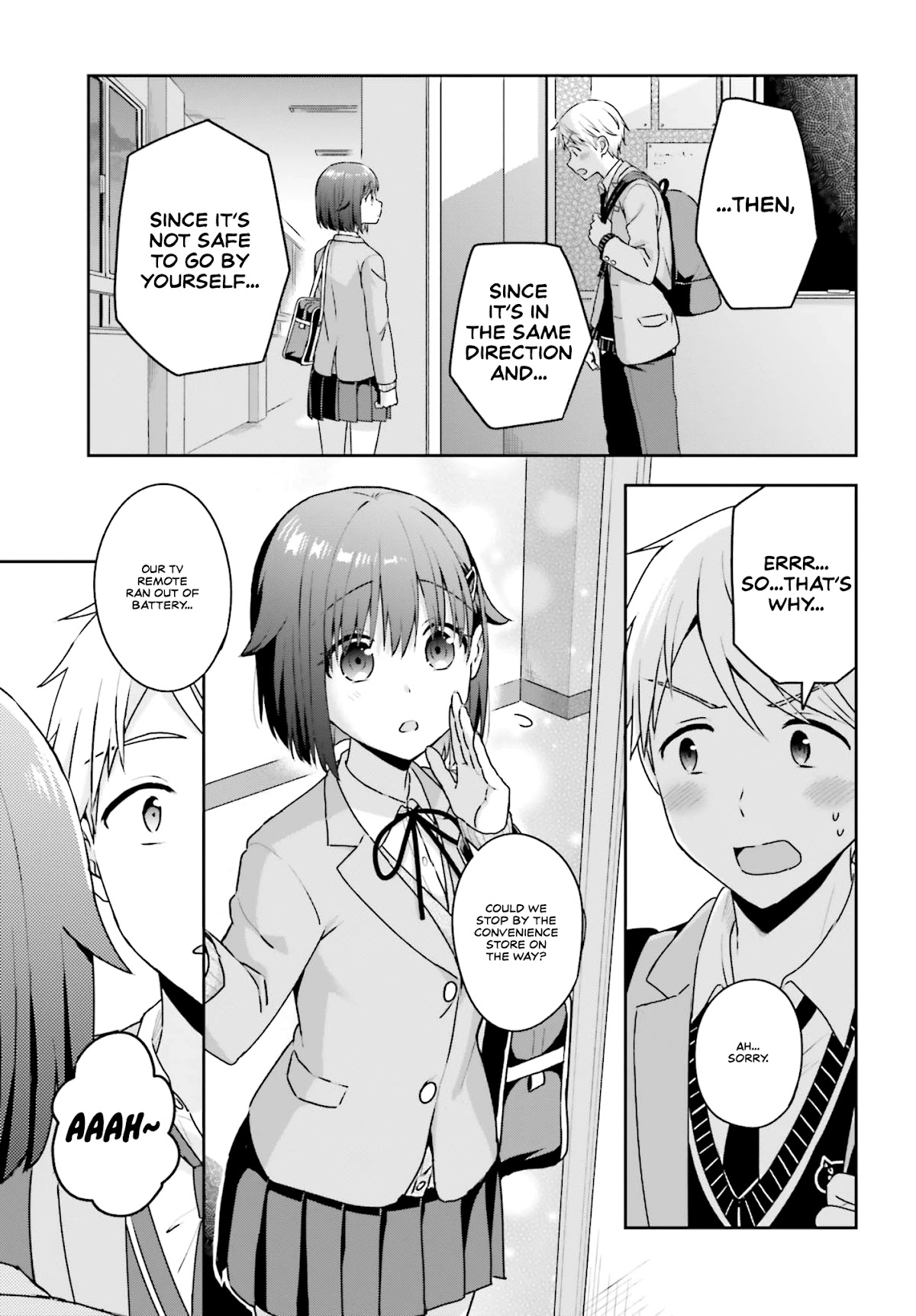 The quiet Komori-san and the loud Oobayashi-kun Chapter 11 page 3 - Chapter 11