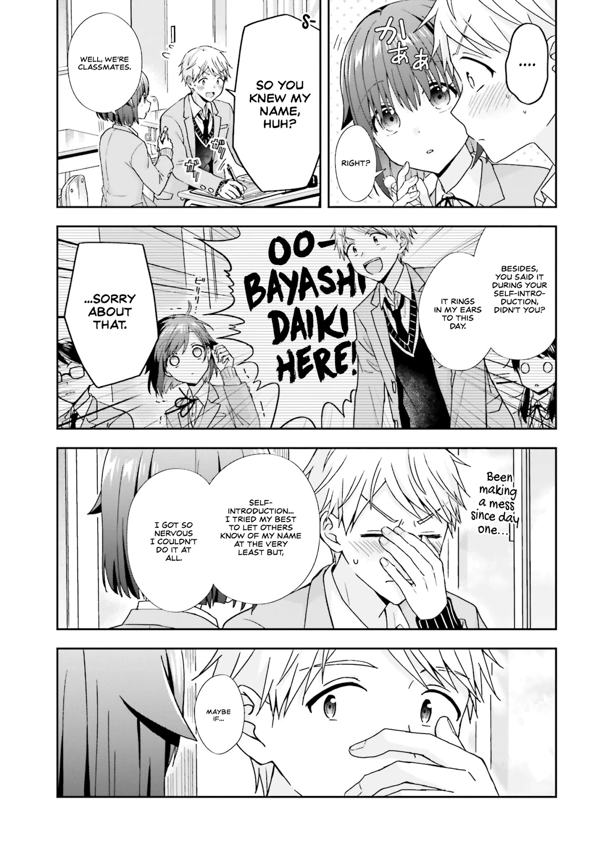 The quiet Komori-san and the loud Oobayashi-kun Chapter 24 page 10 - Chapter 24