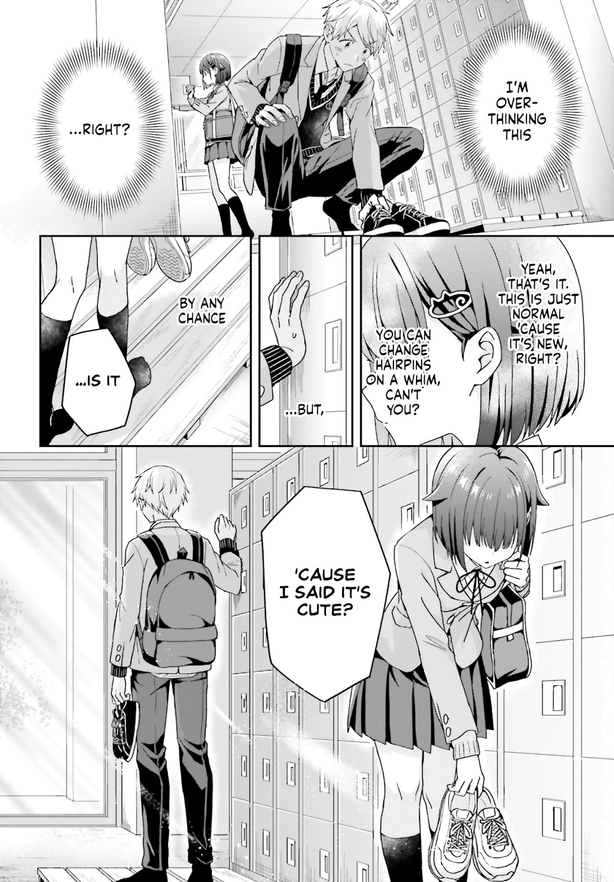 The quiet Komori-san and the loud Oobayashi-kun Chapter 24 page 3 - Chapter 24