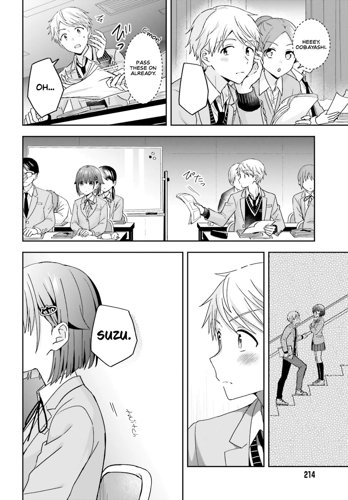 The quiet Komori-san and the loud Oobayashi-kun Chapter 25 page 11 - Chapter 25