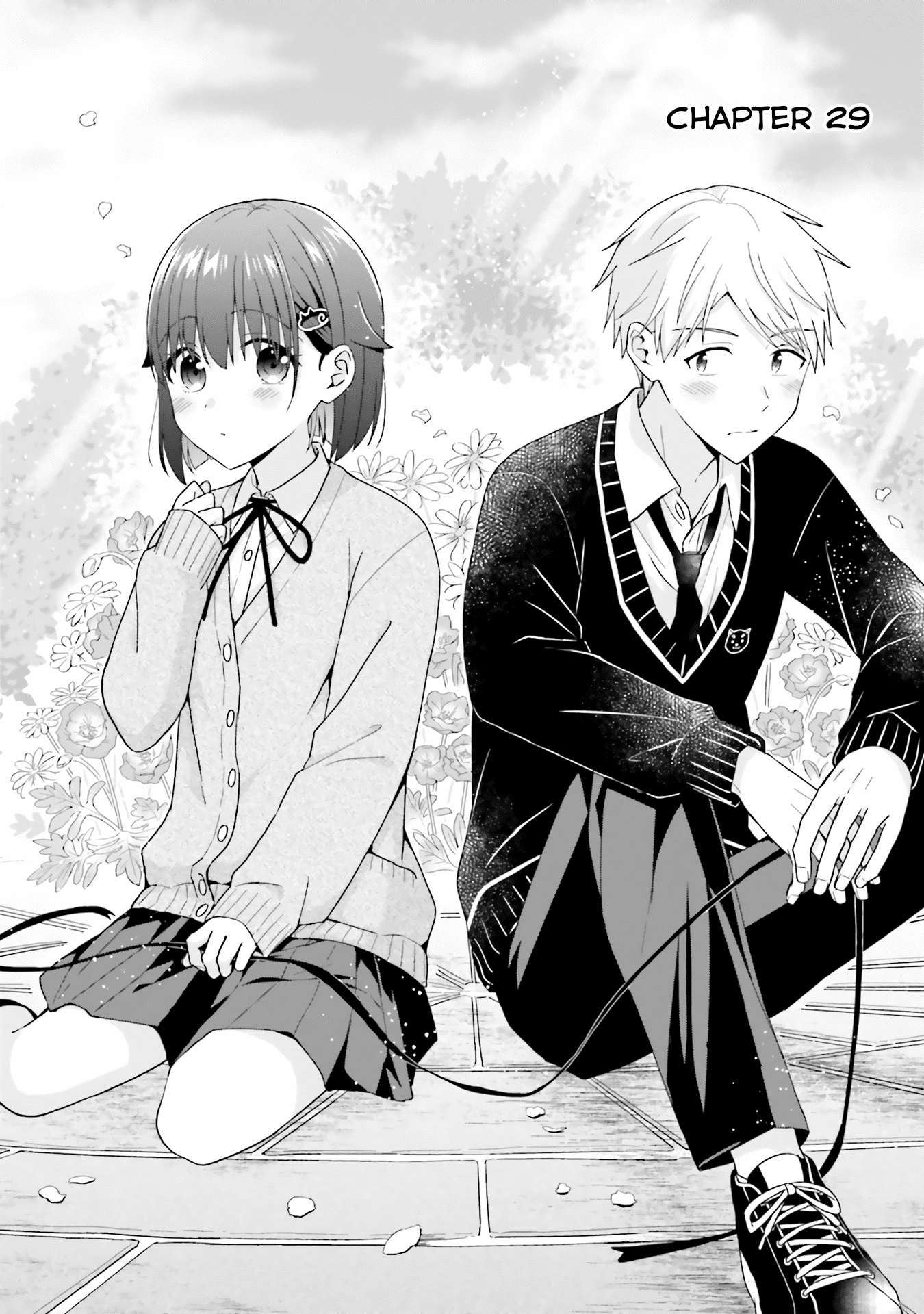 The quiet Komori-san and the loud Oobayashi-kun Chapter 29 page 1 - Chapter 29