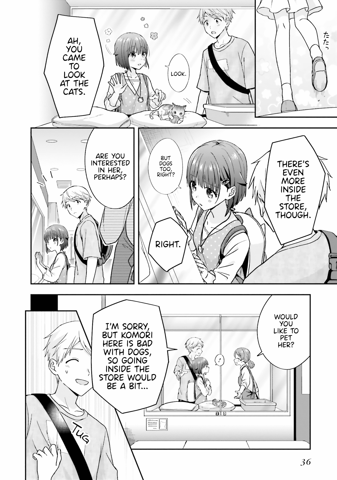 The quiet Komori-san and the loud Oobayashi-kun Chapter 30 page 2 - Chapter 30