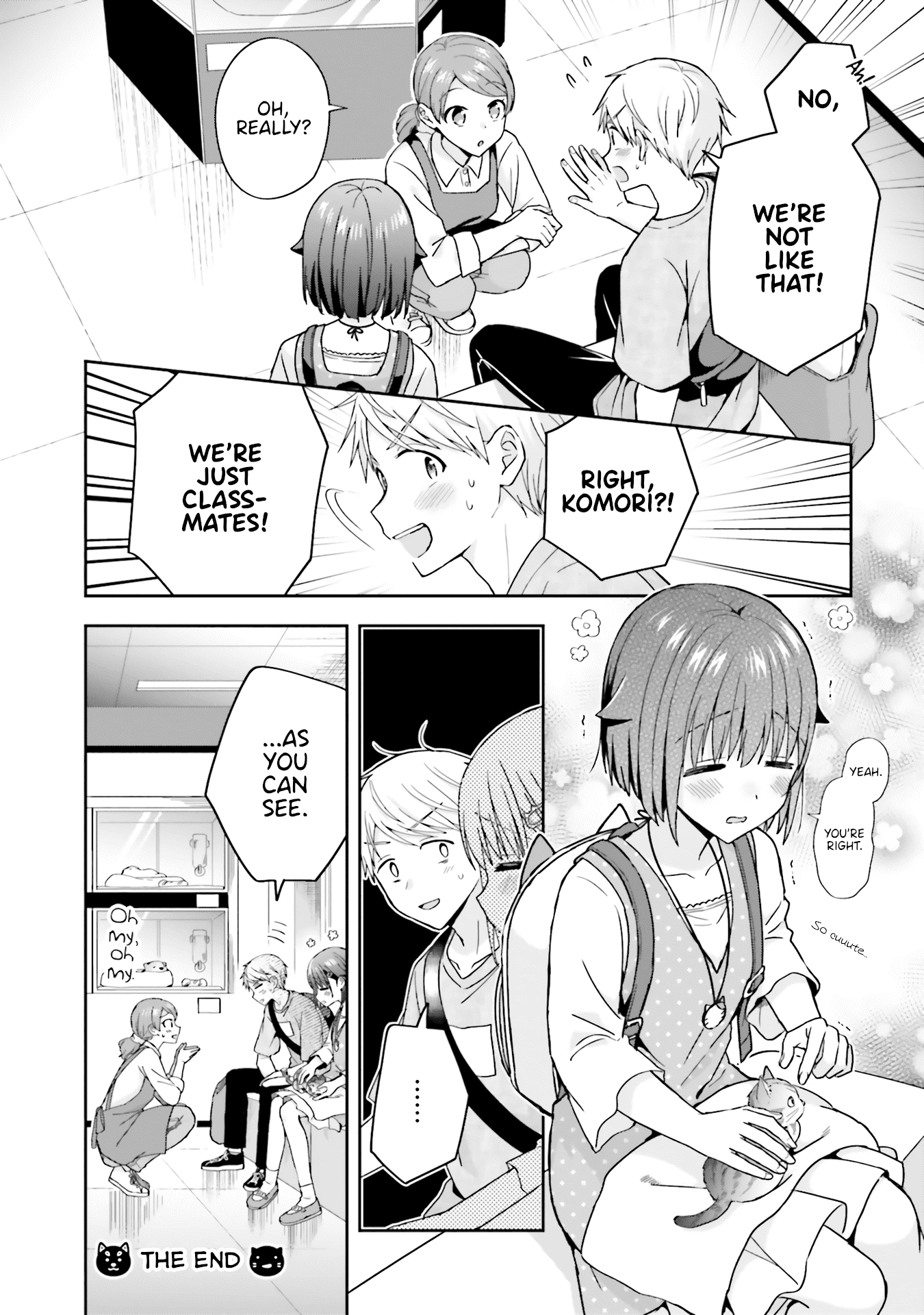 The quiet Komori-san and the loud Oobayashi-kun Chapter 30 page 4 - Chapter 30