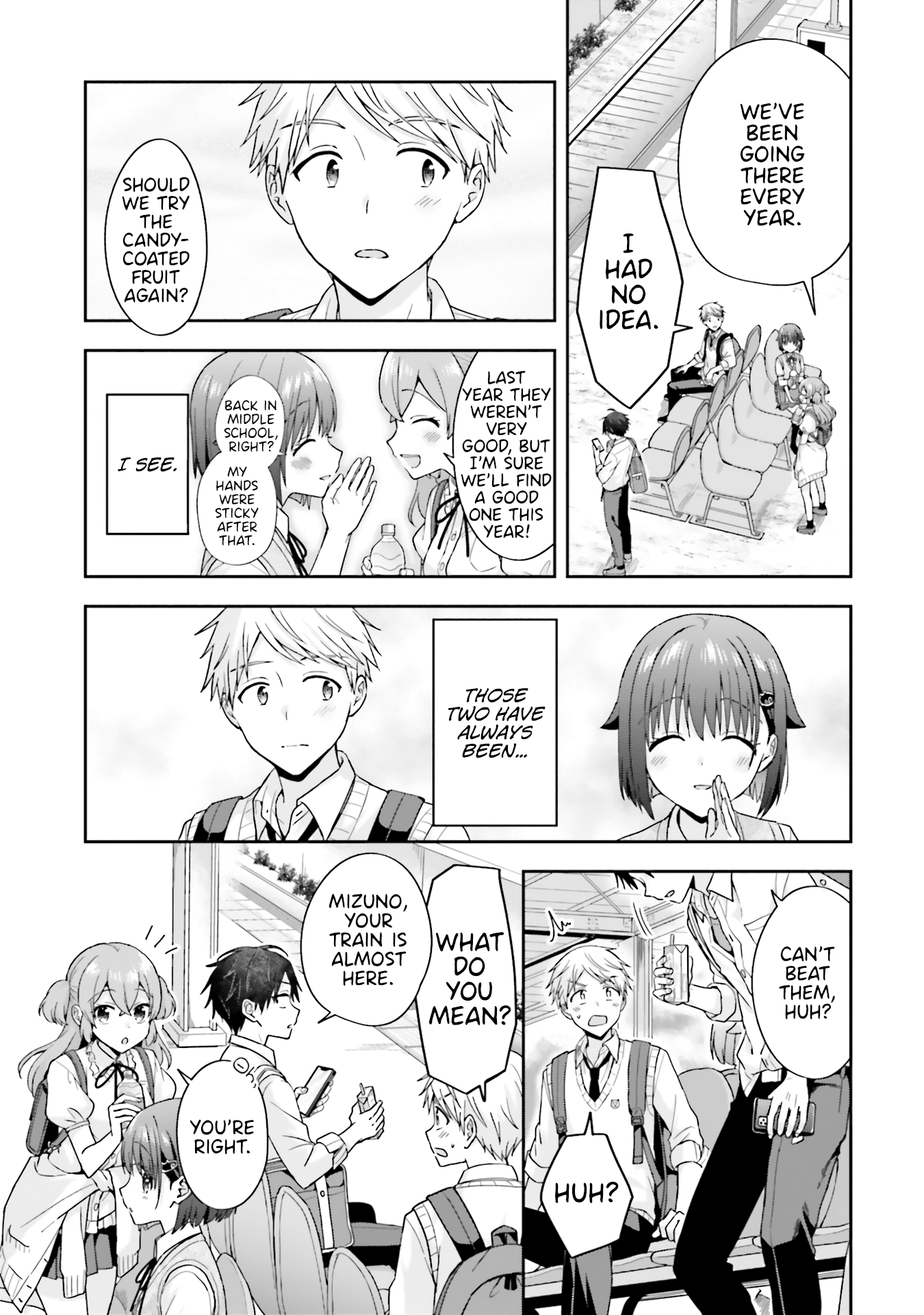 The quiet Komori-san and the loud Oobayashi-kun Chapter 31 page 2 - Chapter 31