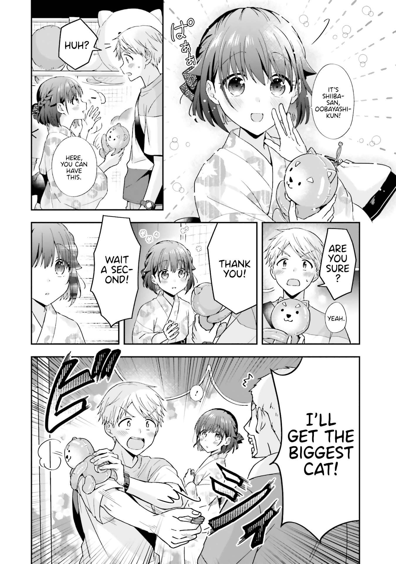 The quiet Komori-san and the loud Oobayashi-kun Chapter 35 page 3 - Chapter 35