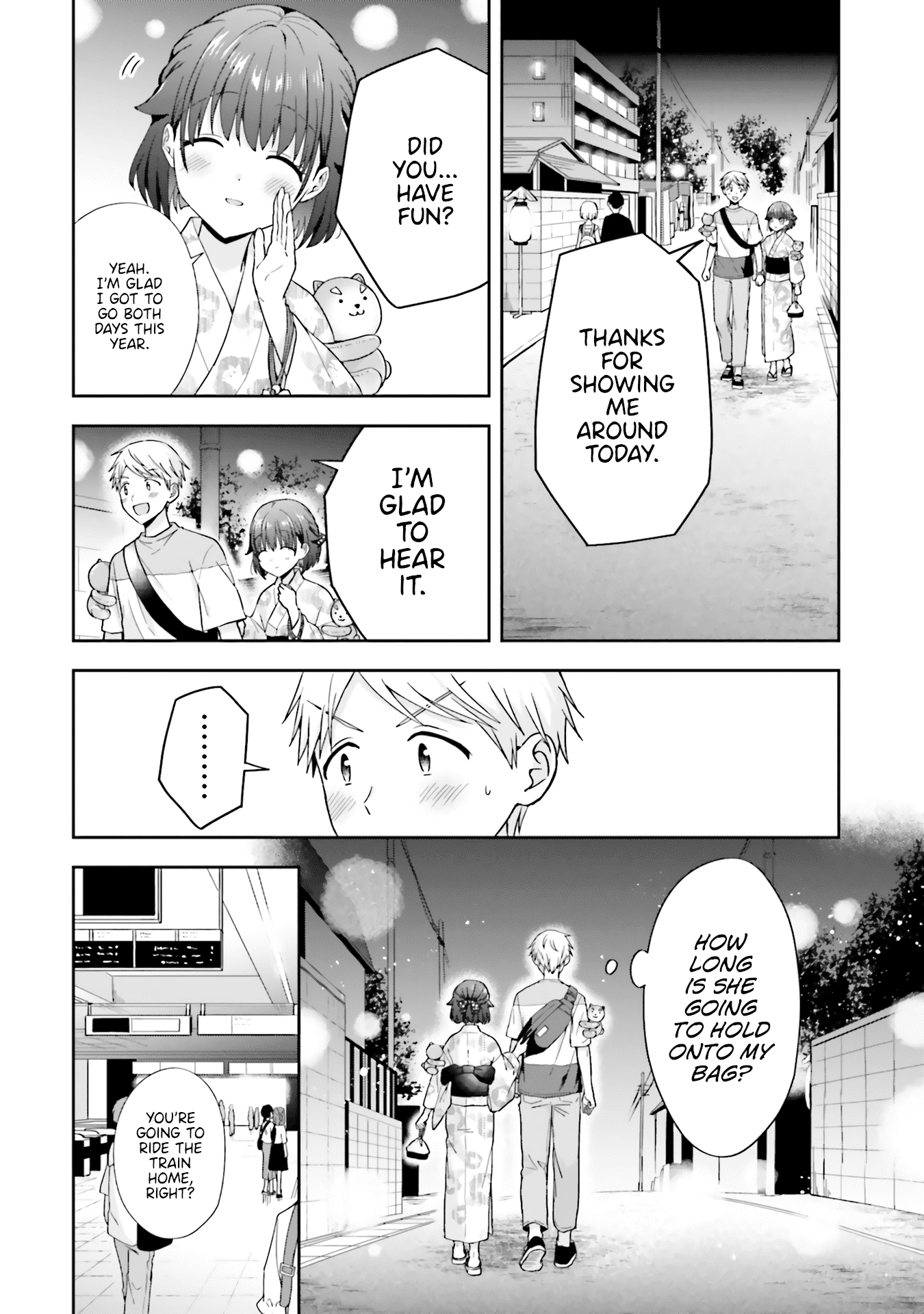 The quiet Komori-san and the loud Oobayashi-kun Chapter 37 page 2 - Chapter 37