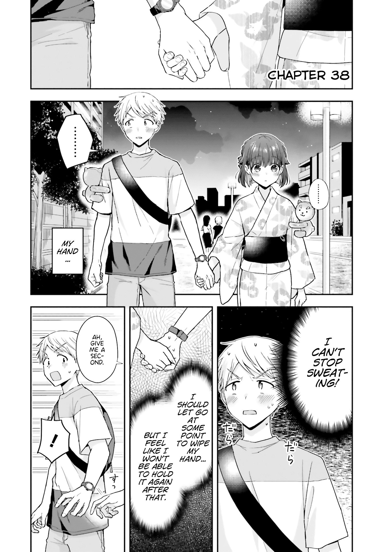 The quiet Komori-san and the loud Oobayashi-kun Chapter 38 page 1 - Chapter 38