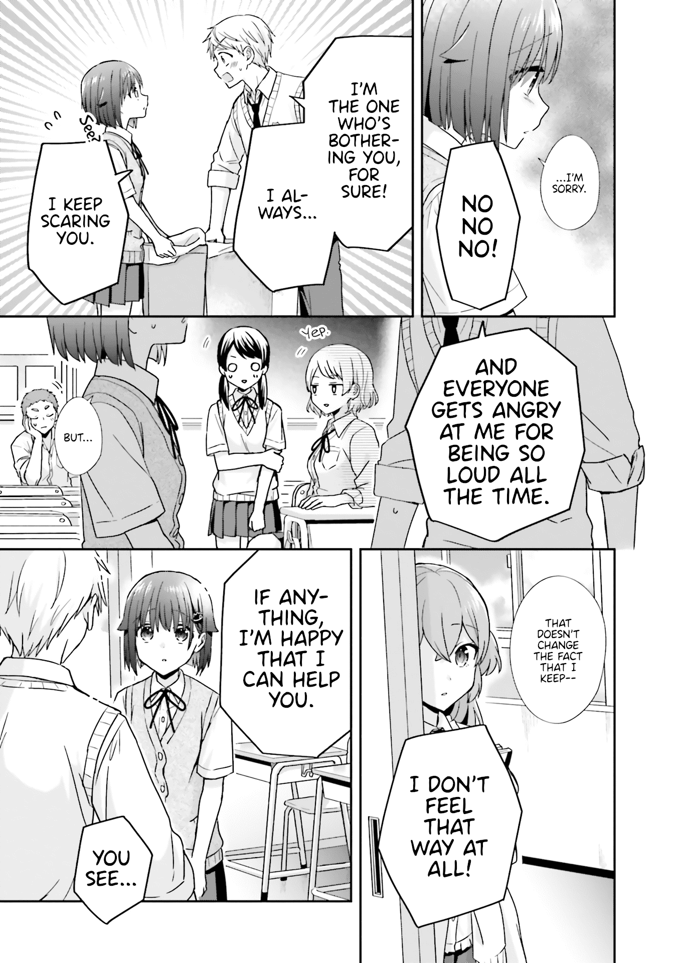 The quiet Komori-san and the loud Oobayashi-kun Chapter 40 page 3 - Chapter 40