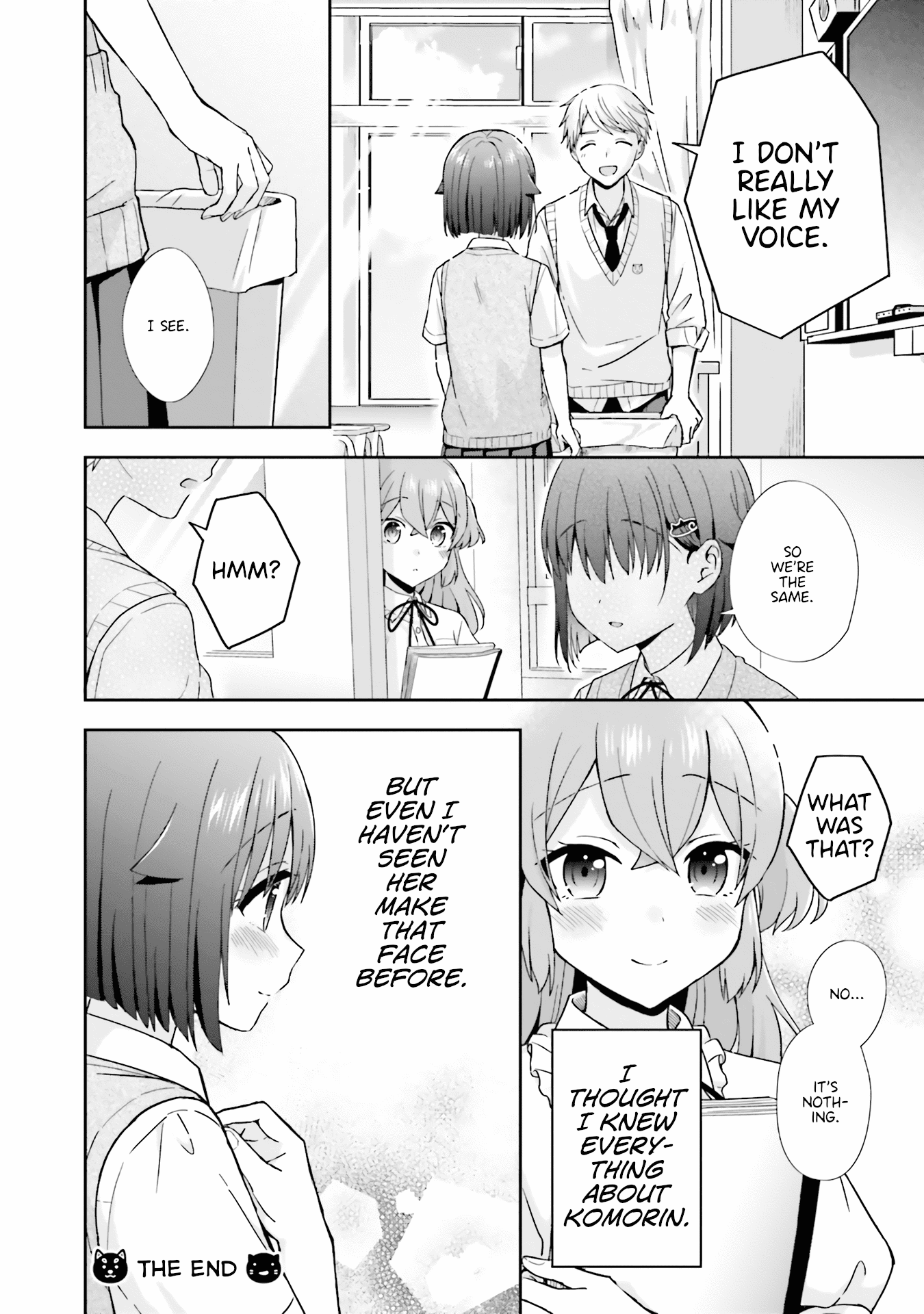 The quiet Komori-san and the loud Oobayashi-kun Chapter 40 page 4 - Chapter 40