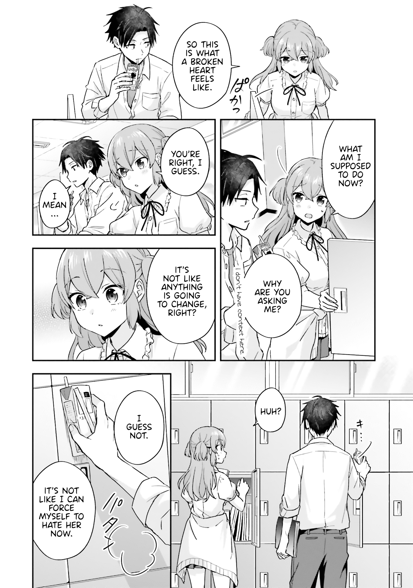 The quiet Komori-san and the loud Oobayashi-kun Chapter 41 page 3 - Chapter 41