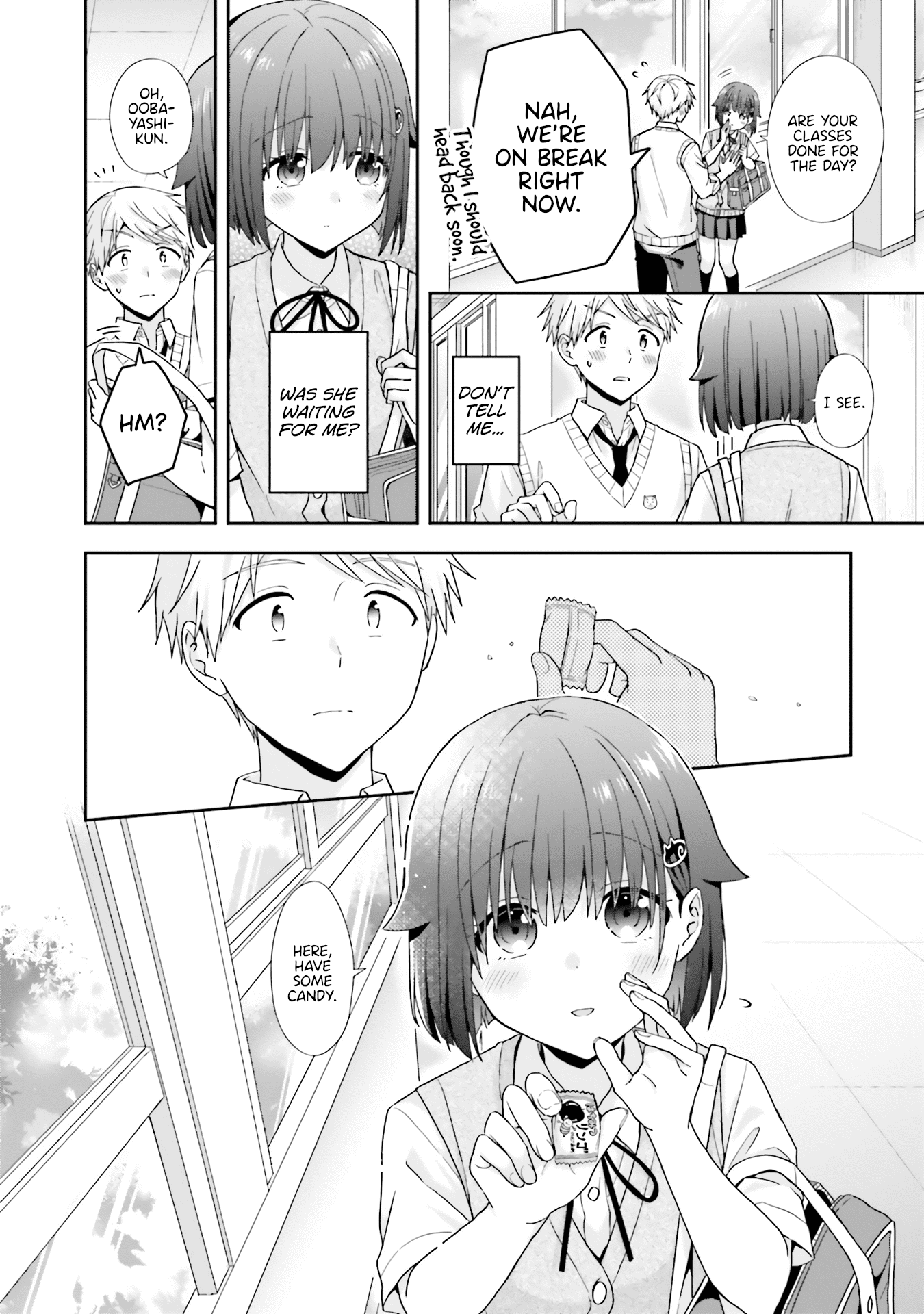 The quiet Komori-san and the loud Oobayashi-kun Chapter 42 page 3 - Chapter 42