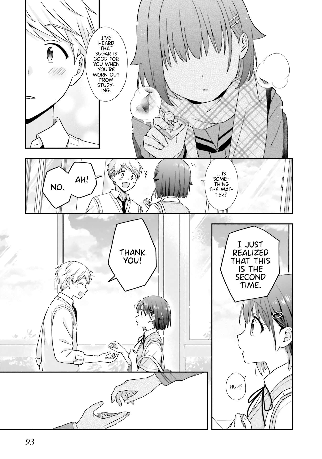 The quiet Komori-san and the loud Oobayashi-kun Chapter 42 page 4 - Chapter 42