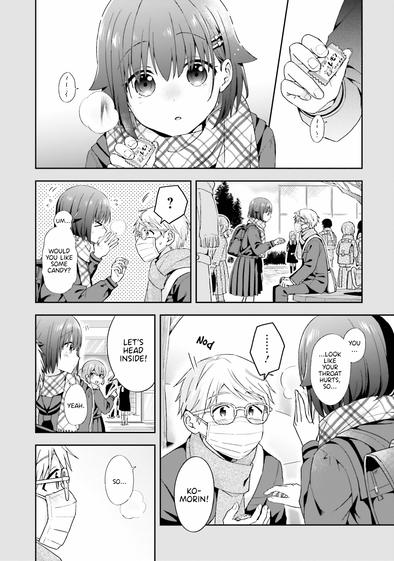 The quiet Komori-san and the loud Oobayashi-kun Chapter 43 page 2 - Chapter 43