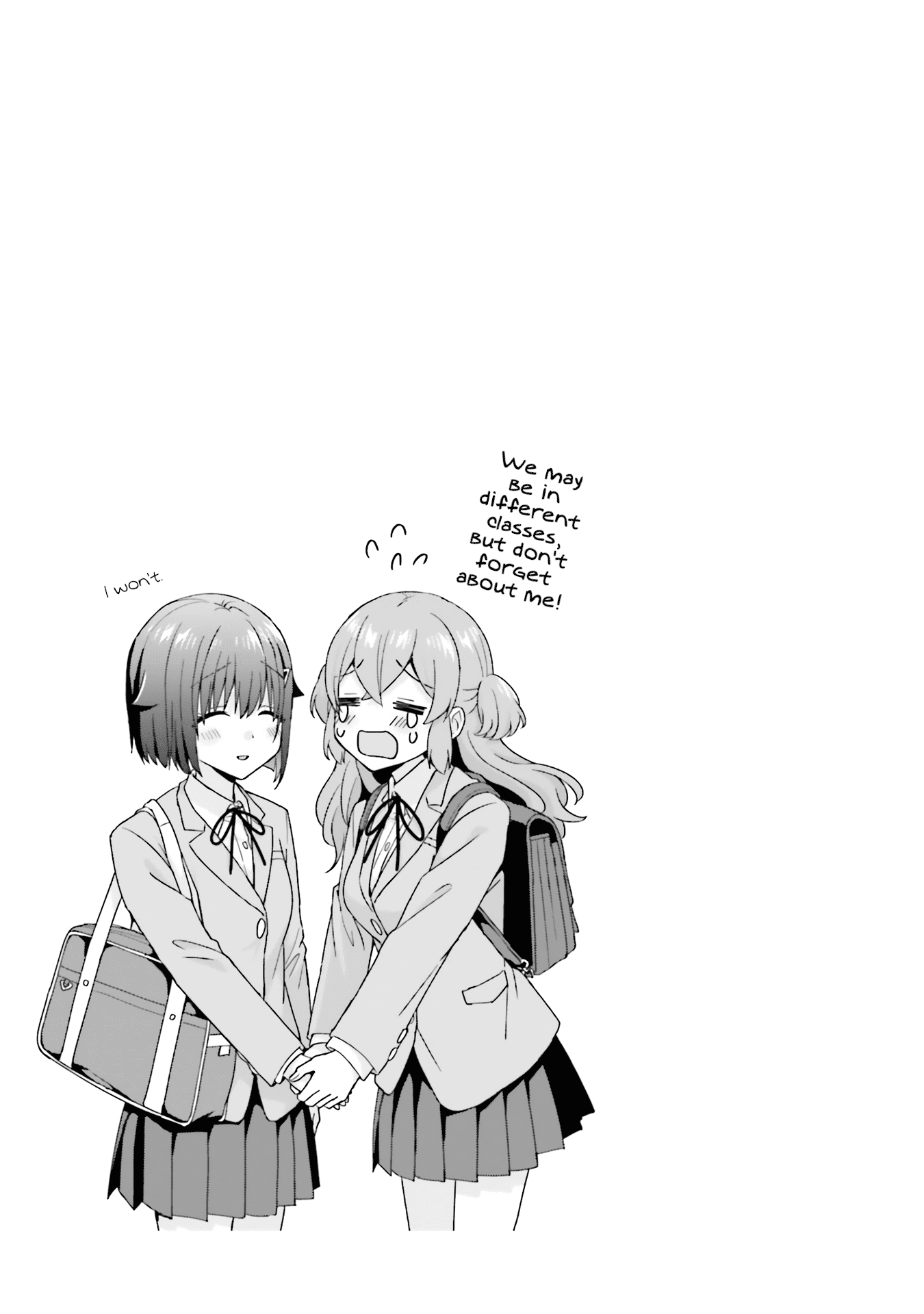 The quiet Komori-san and the loud Oobayashi-kun Chapter 43 page 5 - Chapter 43