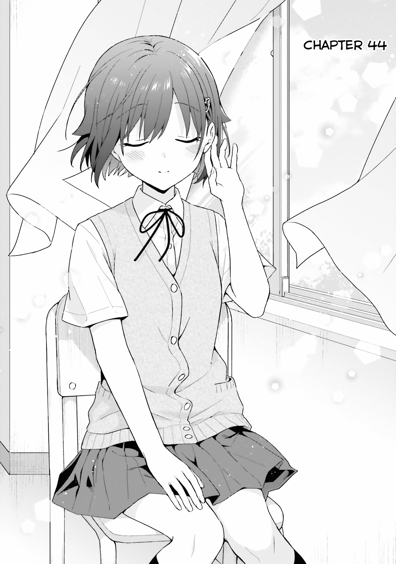 The quiet Komori-san and the loud Oobayashi-kun Chapter 44 page 1 - Chapter 44