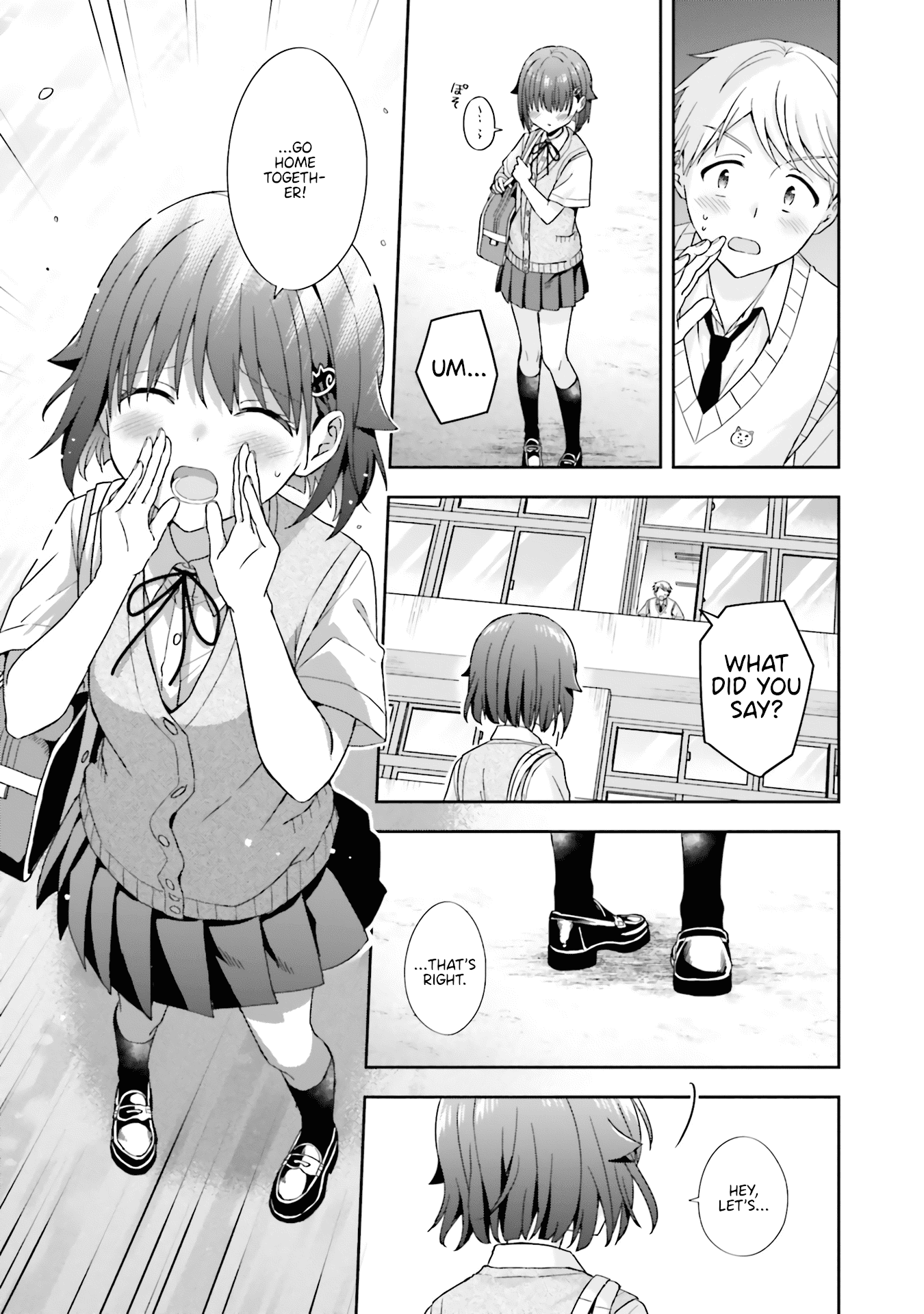 The quiet Komori-san and the loud Oobayashi-kun Chapter 44 page 10 - Chapter 44