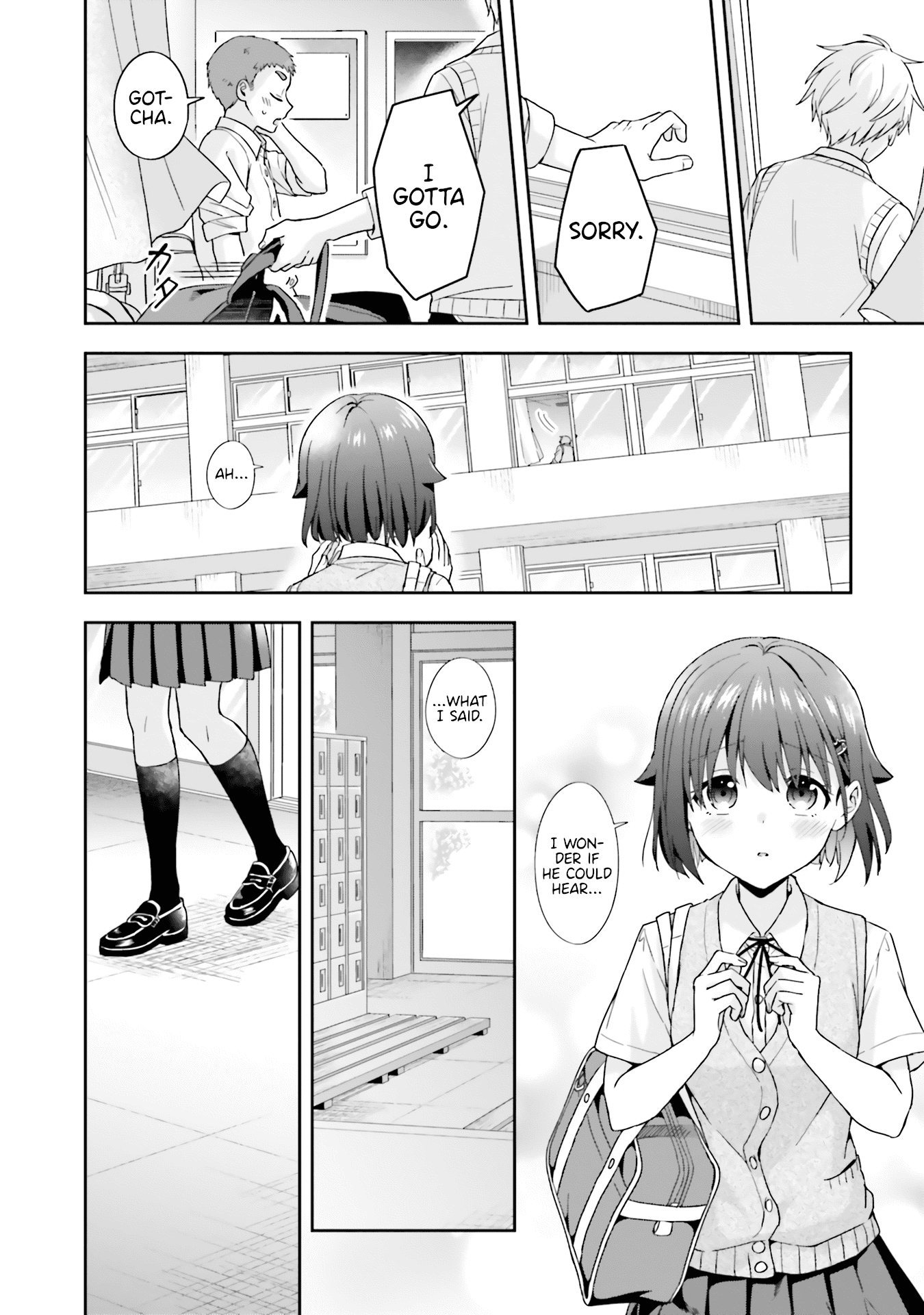 The quiet Komori-san and the loud Oobayashi-kun Chapter 44 page 11 - Chapter 44