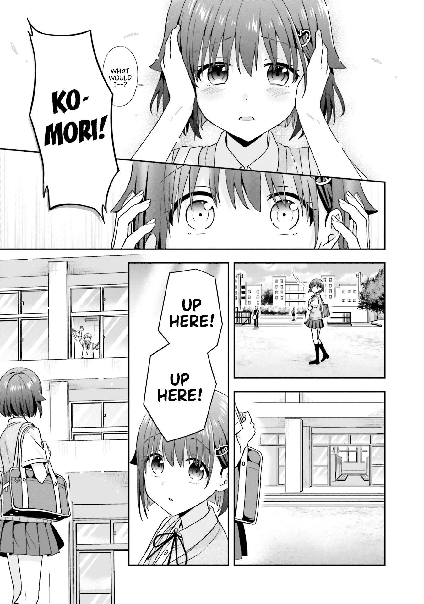 The quiet Komori-san and the loud Oobayashi-kun Chapter 44 page 8 - Chapter 44