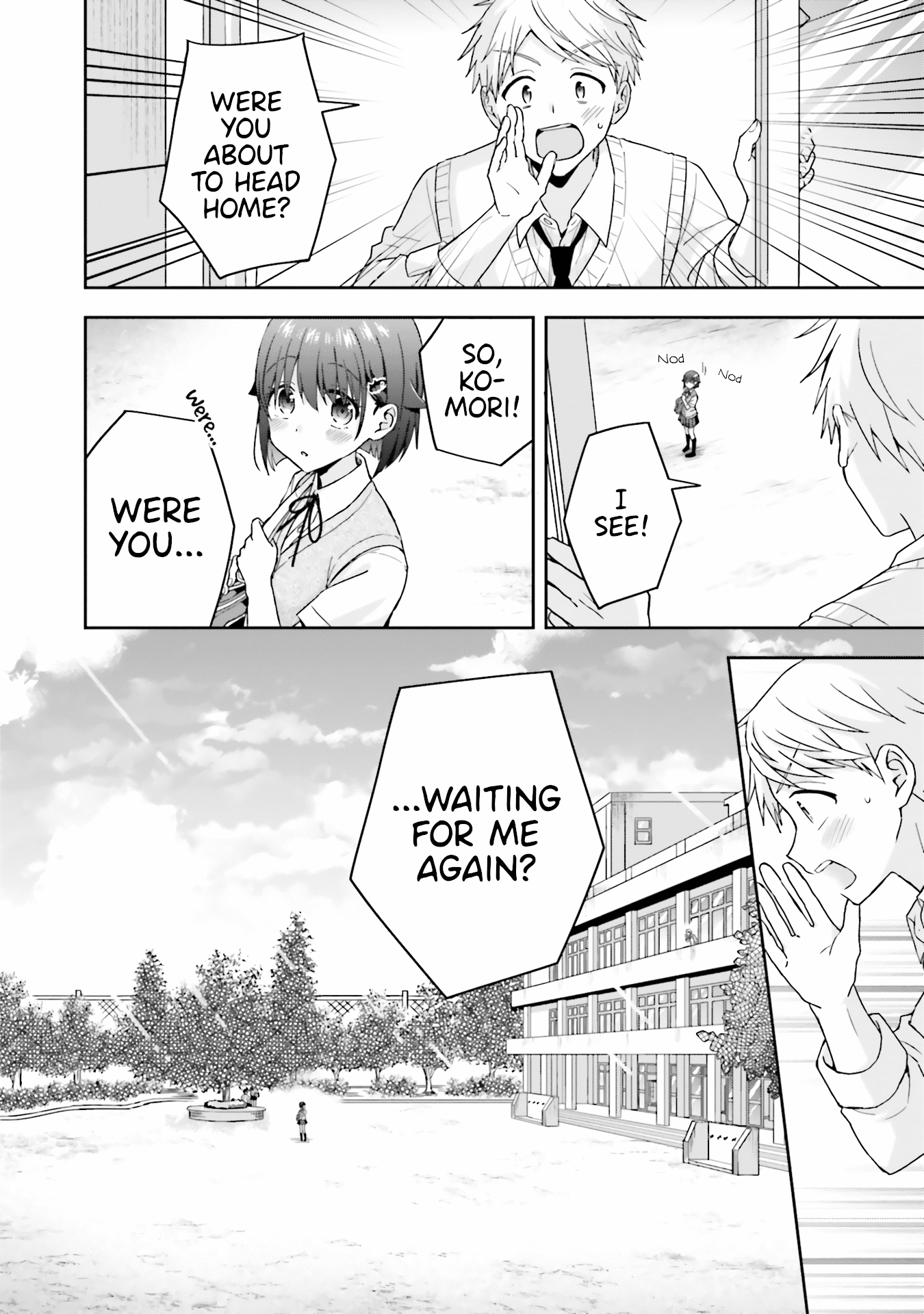 The quiet Komori-san and the loud Oobayashi-kun Chapter 44 page 9 - Chapter 44
