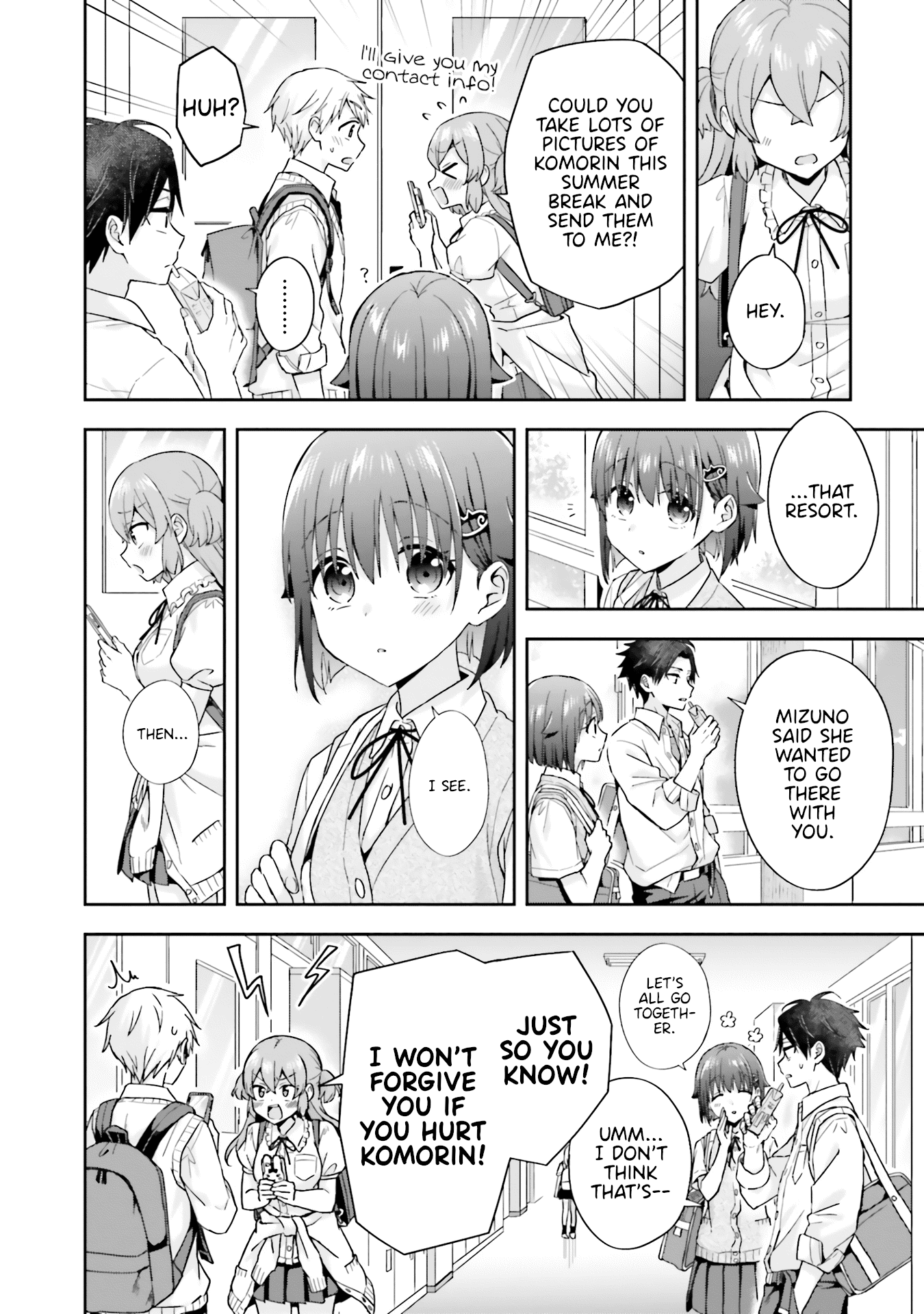 The quiet Komori-san and the loud Oobayashi-kun Chapter 45 page 10 - Chapter 45 [END]