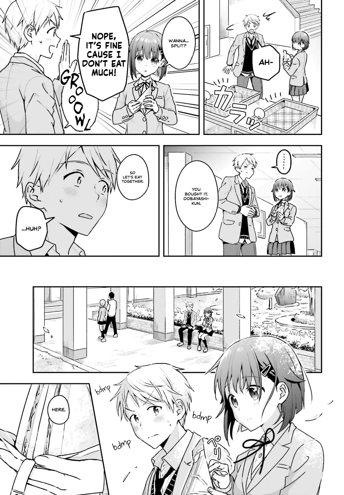 The quiet Komori-san and the loud Oobayashi-kun Chapter 5 page 3 - Chapter 5