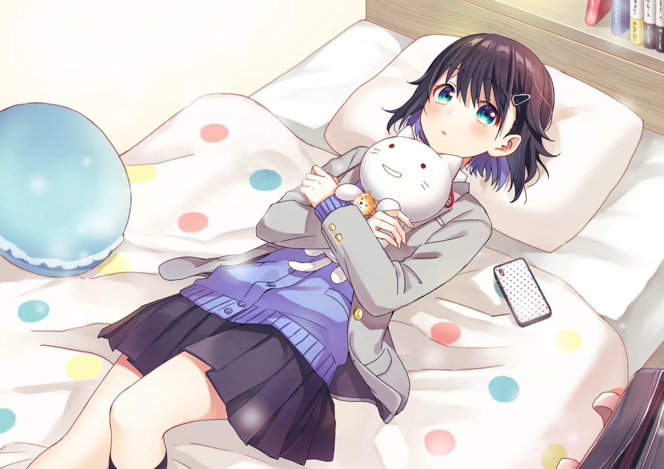 The quiet Komori-san and the loud Oobayashi-kun Chapter 7 page 6 - Chapter 7