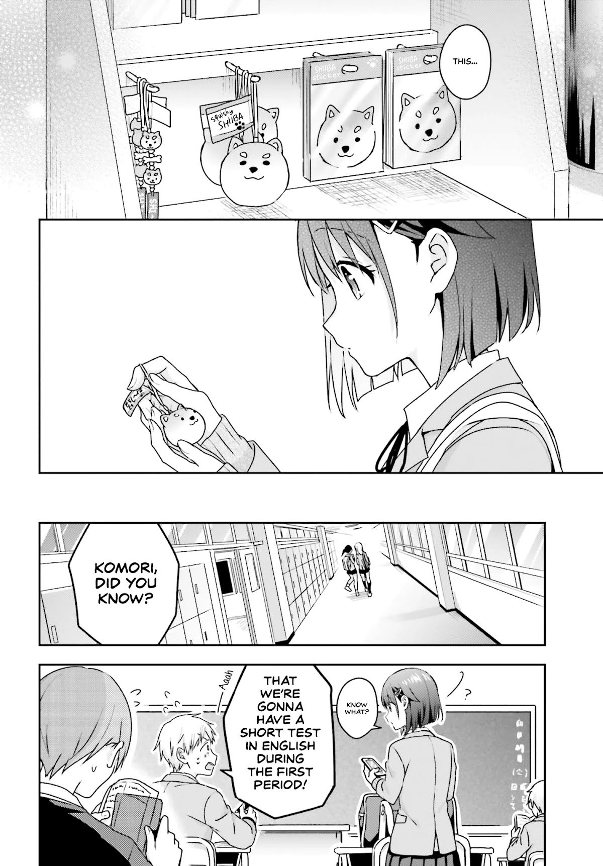 The quiet Komori-san and the loud Oobayashi-kun Chapter 9 page 2 - Chapter 9