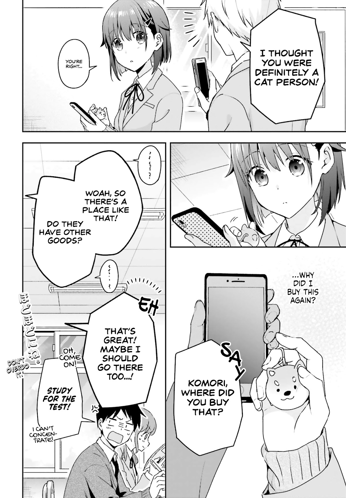 The quiet Komori-san and the loud Oobayashi-kun Chapter 9 page 4 - Chapter 9