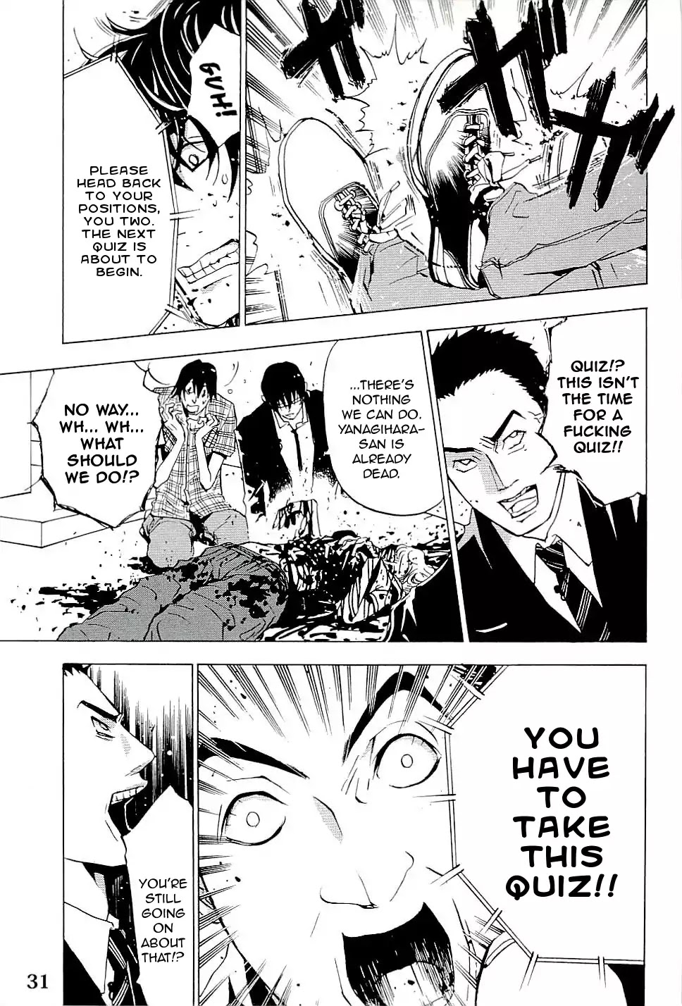 The Quiz Chapter 1 page 33 - Chapter 1: The Quiz of Death Begins