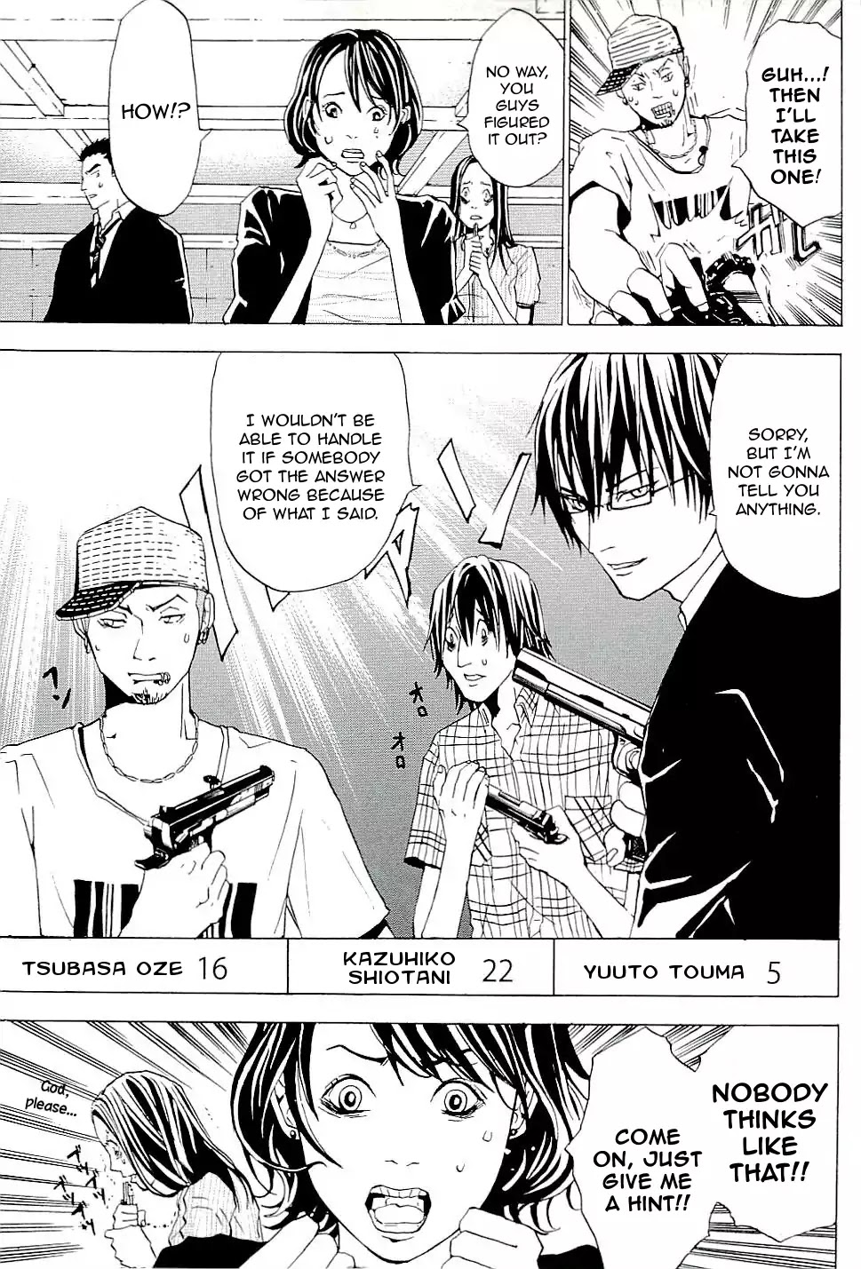 The Quiz Chapter 2 page 12 - Chapter 2: Nine Numbers