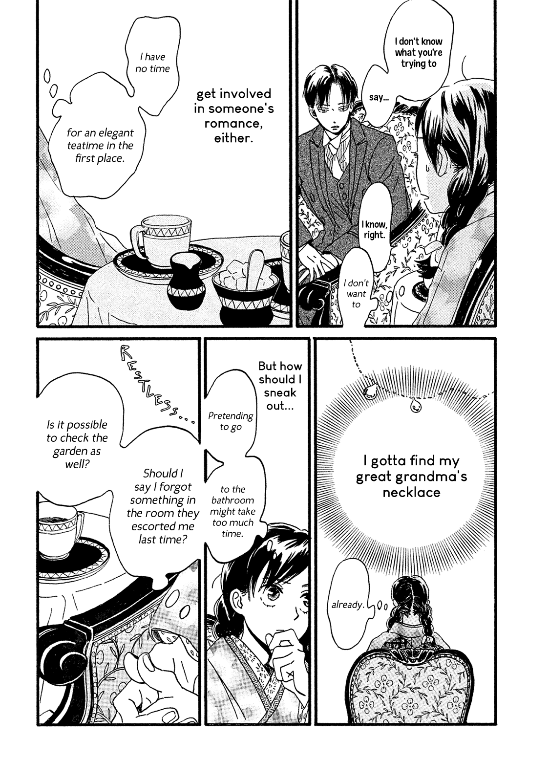 The Rain of Teardrops and Serenade Chapter 6 page 8 - Chapter 6: Whereabouts of the Necklace