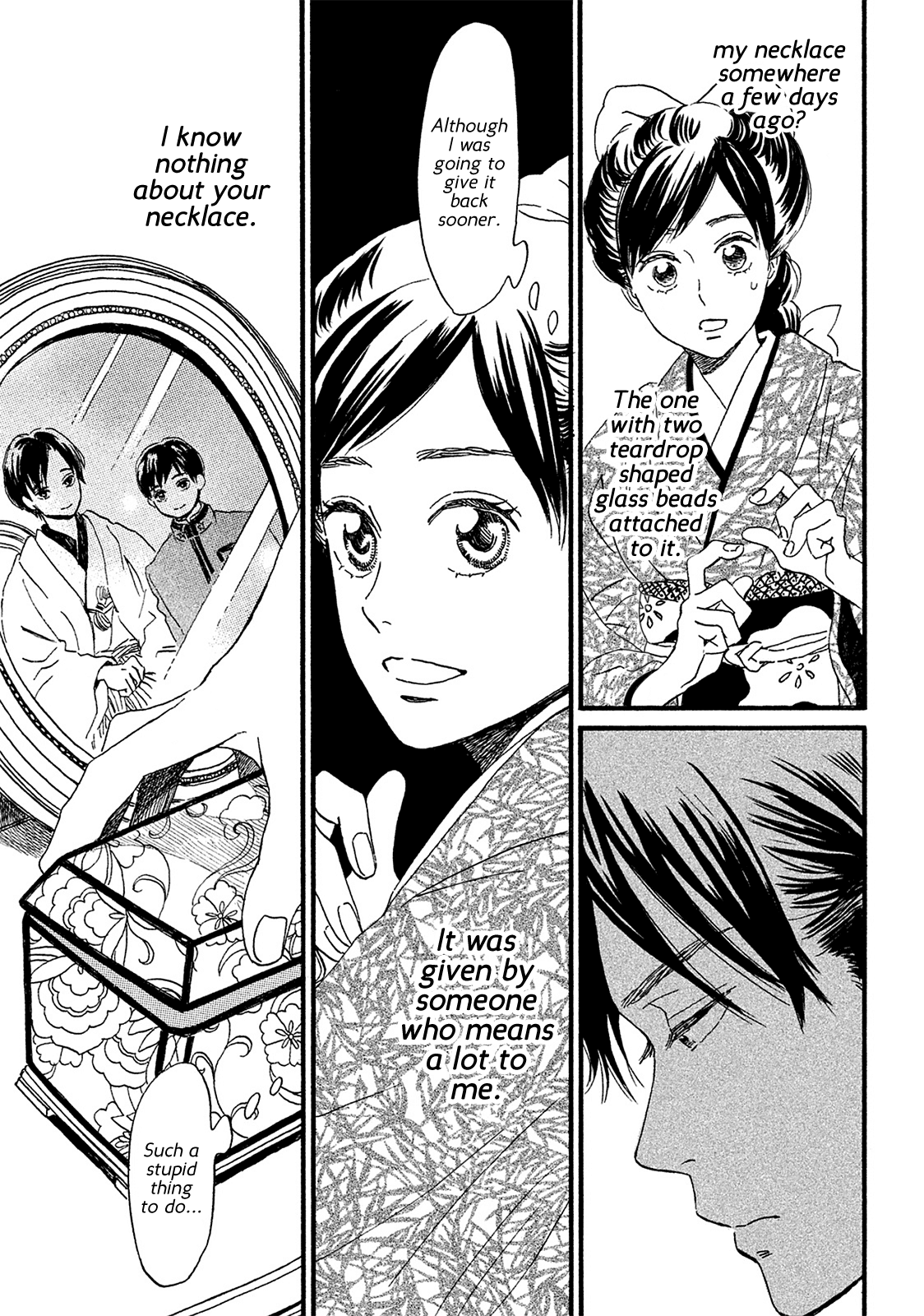 The Rain of Teardrops and Serenade Chapter 7 page 10 - Chapter 7: Thoughts by the Window