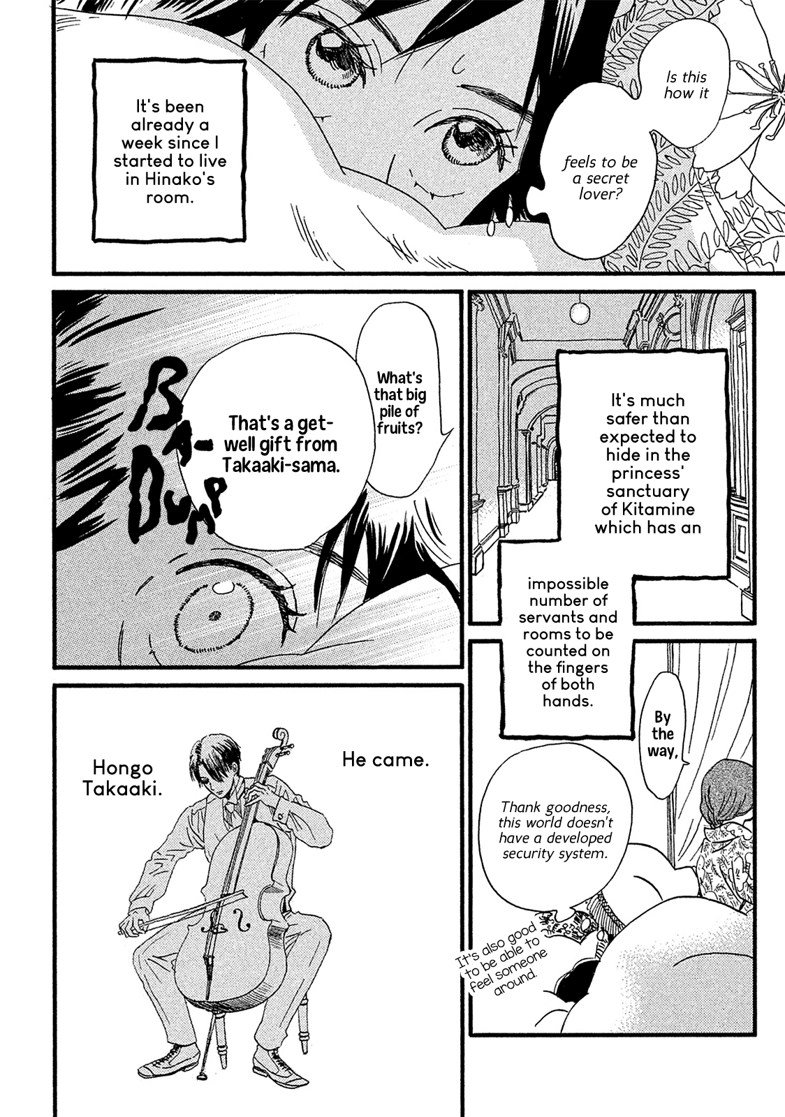 The Rain of Teardrops and Serenade Chapter 7 page 5 - Chapter 7: Thoughts by the Window