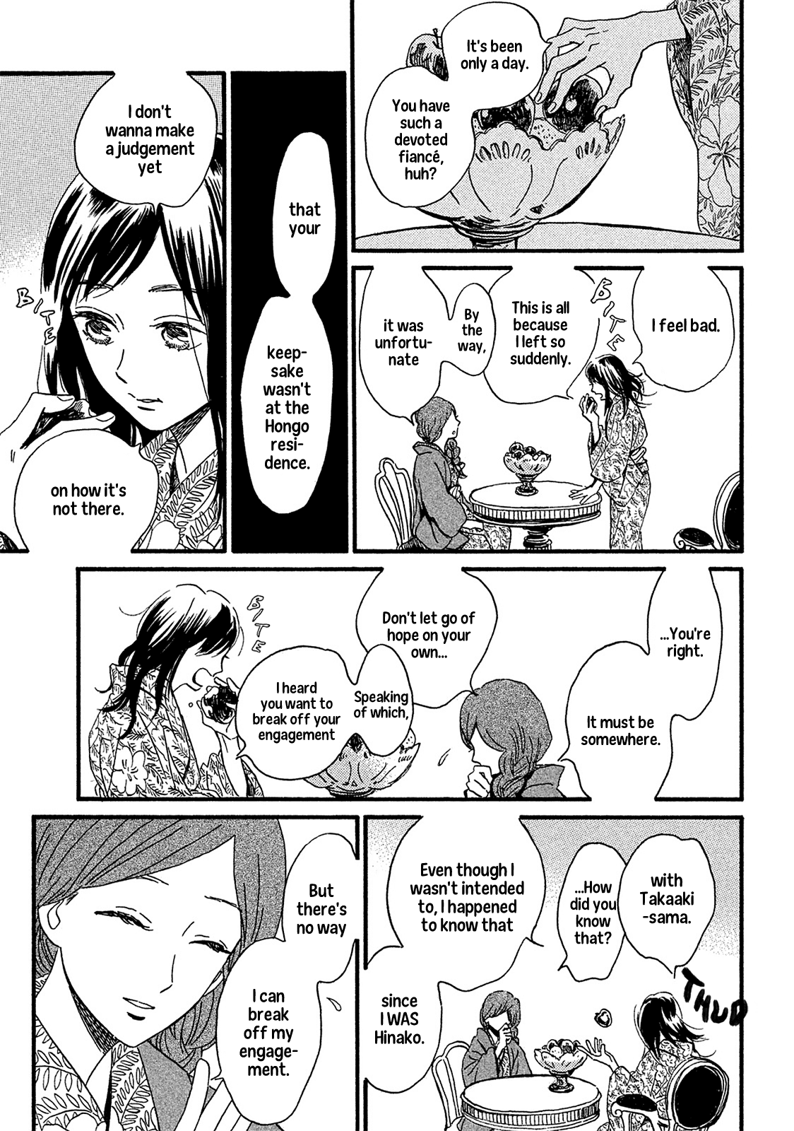 The Rain of Teardrops and Serenade Chapter 7 page 6 - Chapter 7: Thoughts by the Window