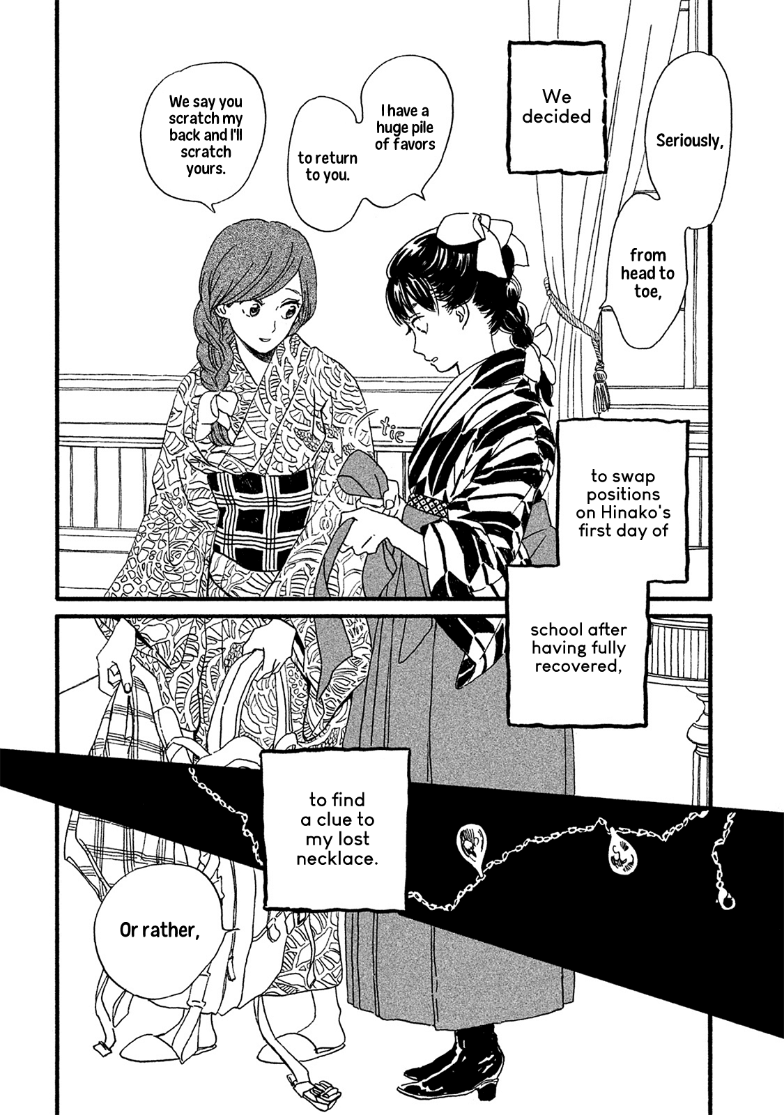 The Rain of Teardrops and Serenade Chapter 8 page 3 - Chapter 8: The Substitute Maiden