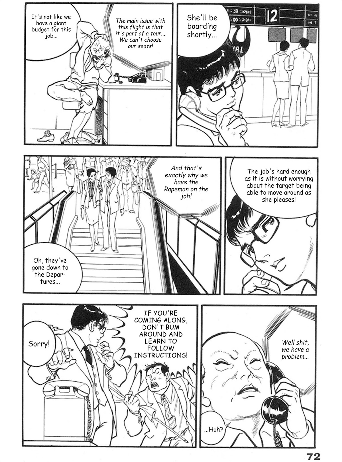 The Rapeman Chapter 10 page 3 - Chapter 10: Ryouko