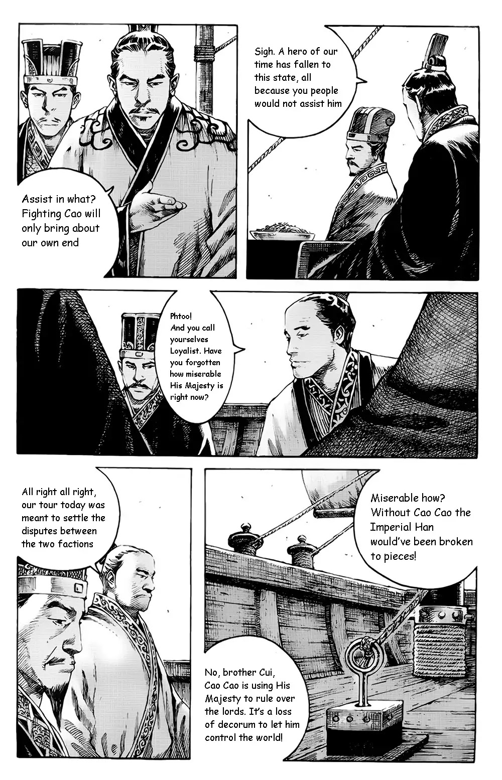 The Ravages of Time Chapter 376 page 3 - Chapter 376 : The Leap Over River Tan