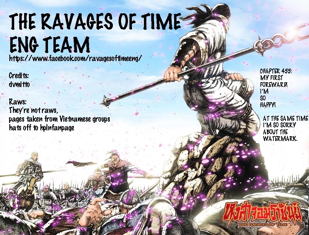 The Ravages of Time Chapter 455 page 1 - Chapter 455: Great Duel Guandong vs Bow