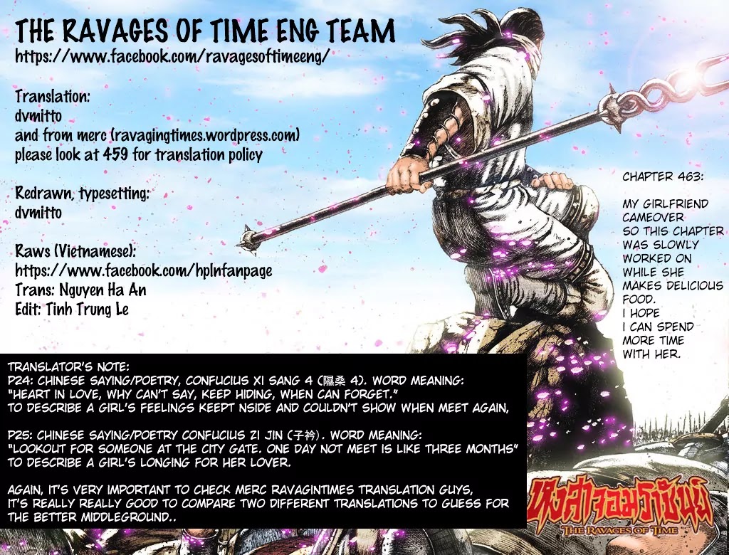 The Ravages of Time Chapter 463 page 1 - Chapter 463: Becoming One's Own Enemy