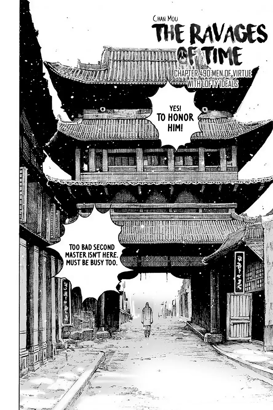 The Ravages of Time Chapter 490 page 3 - Chapter 490: Men Of Virtue With Lofty Ideals