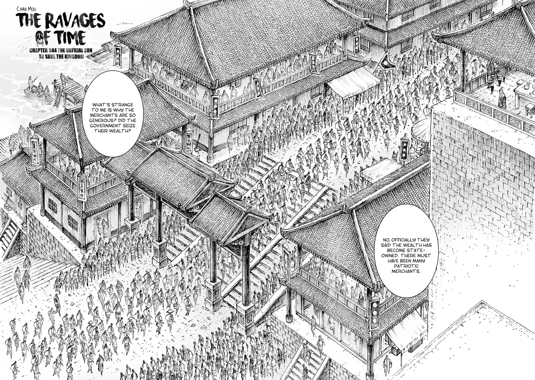 The Ravages of Time Chapter 544 page 3 - Chapter 544: The Unfilial Son To Save the Kingdom