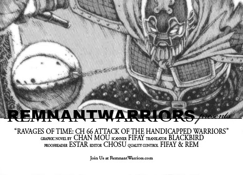 The Ravages of Time Chapter 66 page 1 - Chapter 66: Attack of the Handicapped Warriors