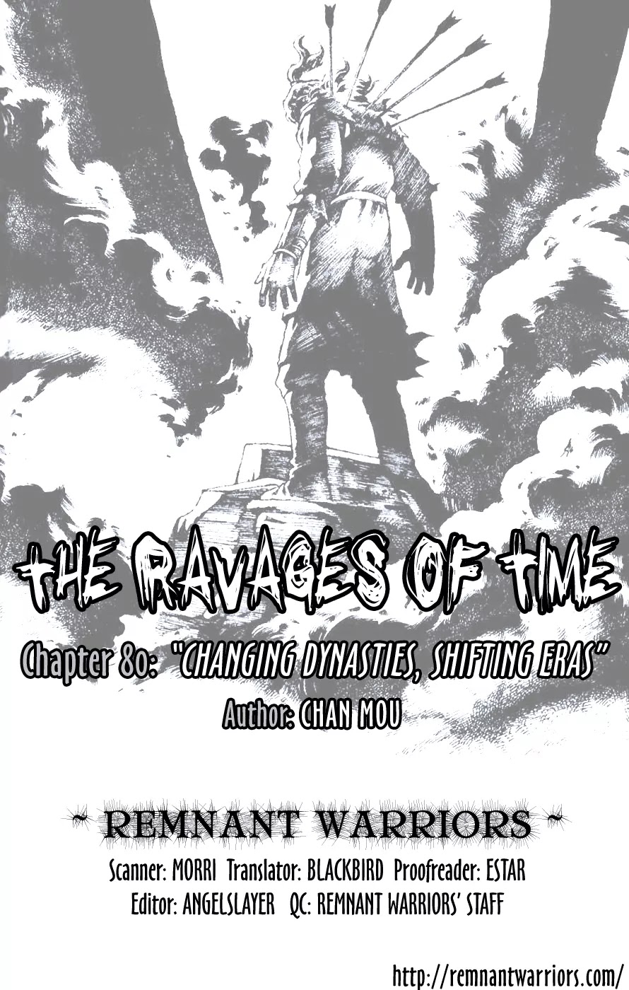 The Ravages of Time Chapter 80 page 1 - Chapter 80: Changing Dynasties, Shifting Eras