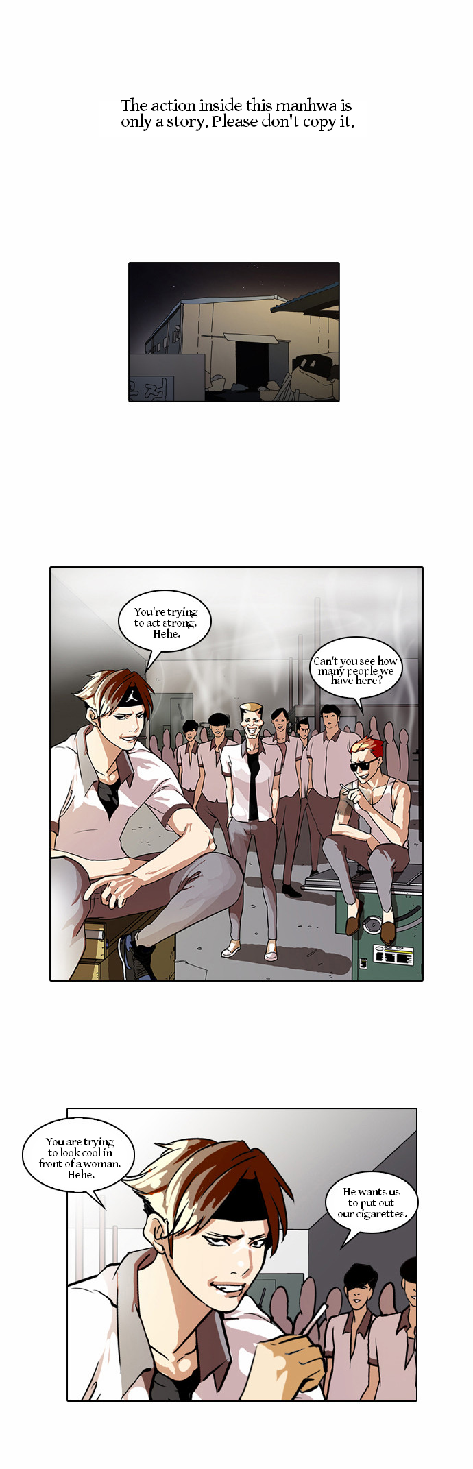 The Real Antismoking Campaign Manhwa Chapter 9 page 1 - Chapter 9