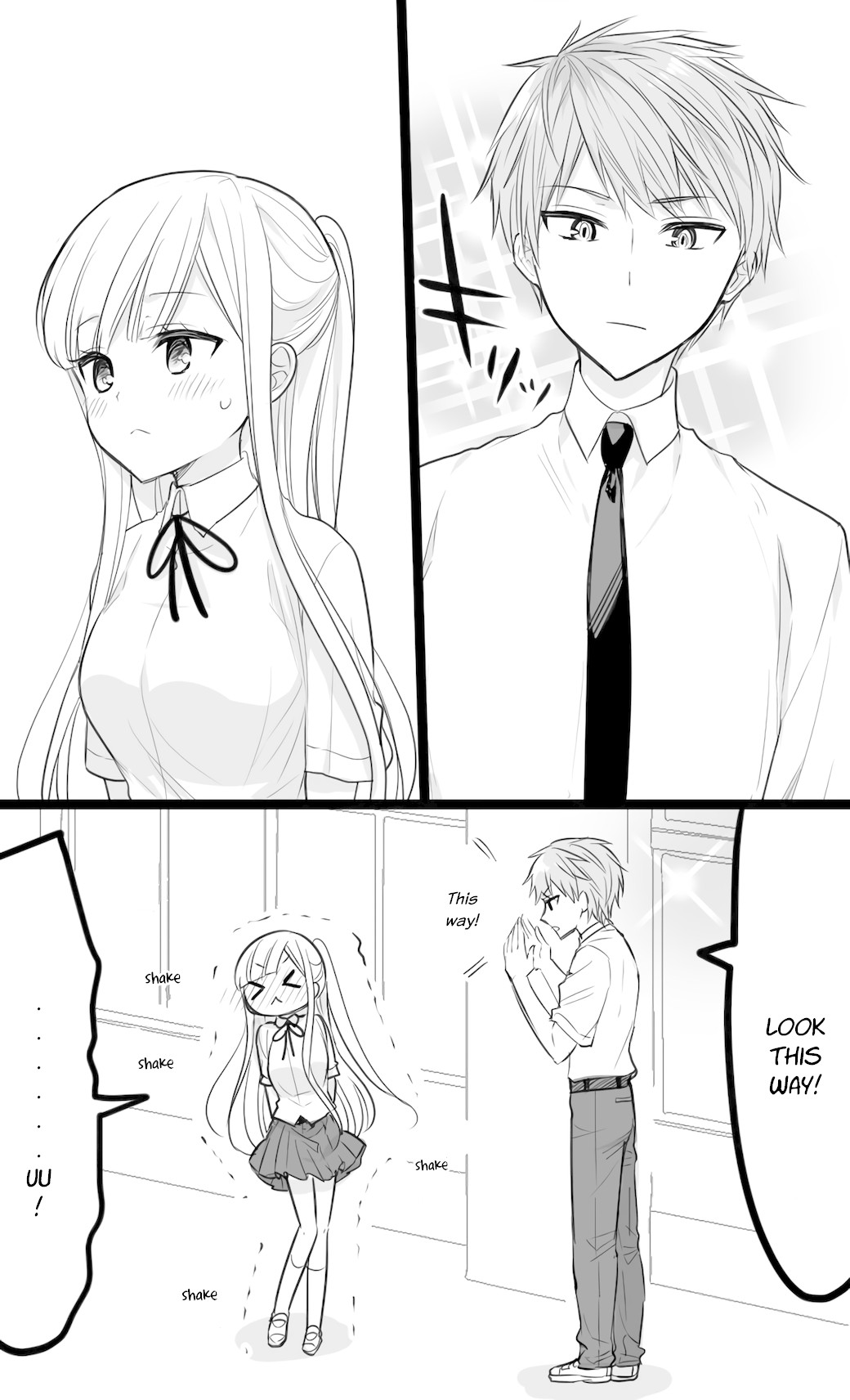 The Reason Why I Can't Look at His Eyes Directly Chapter 2 page 1 - Chapter 2: The Reason Why I Want Our Eyes to Meet