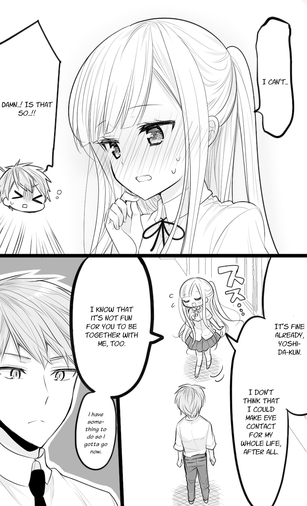 The Reason Why I Can't Look at His Eyes Directly Chapter 2 page 2 - Chapter 2: The Reason Why I Want Our Eyes to Meet