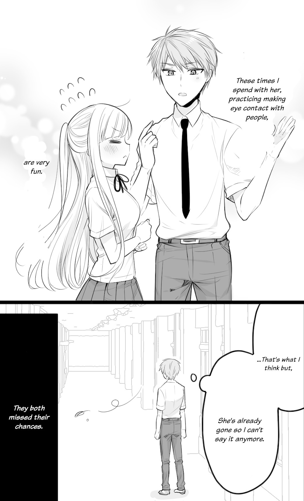 The Reason Why I Can't Look at His Eyes Directly Chapter 2 page 4 - Chapter 2: The Reason Why I Want Our Eyes to Meet